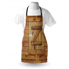 Grunge Wooden Shutters Apron