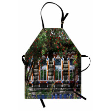 Ornate Wooden Shutters Apron