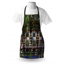 Ornate Wooden Shutters Apron