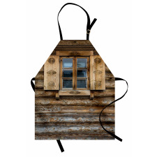 Wooden Cottage Shutter Apron