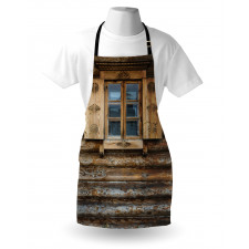 Wooden Cottage Shutter Apron