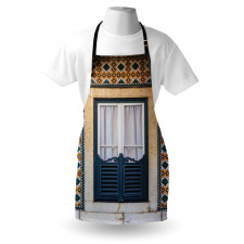 Vintage Window Rural Apron