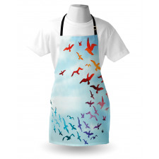 Flying Freedom Sky Art Apron