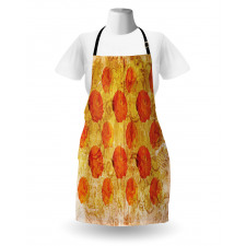 Grunge Rose Floral Art Apron