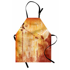 Retro French Street Apron