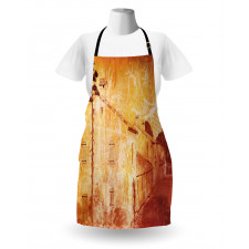 Retro French Street Apron