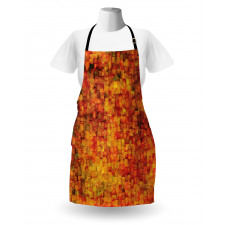 Vintage Mosaic Grunge Apron