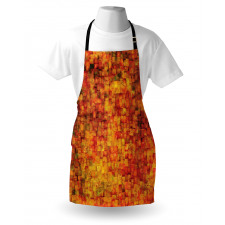 Vintage Mosaic Grunge Apron