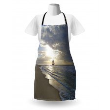 Sailing Shipt Sunset Apron