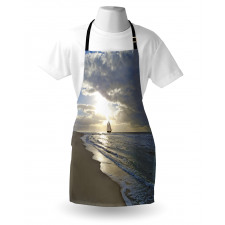 Sailing Shipt Sunset Apron