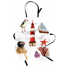 Lighthouse Seagull Apron