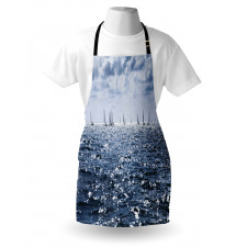 Sailing Boats Sunny Apron