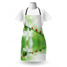 Ladybug on Water Image Apron