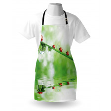 Ladybug on Water Image Apron