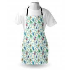 Daisies and Ladybugs Apron