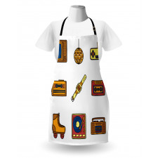 Cartoon Nostalgic Apron