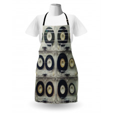 Retro Vintage Cassettes Apron