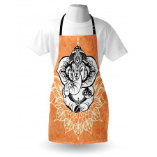 Pop Art Asian Elephant Apron