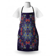 Bohemian Floral Bouquet Apron