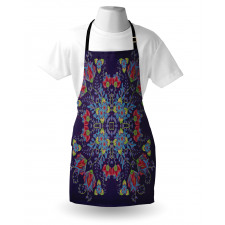 Bohemian Floral Bouquet Apron