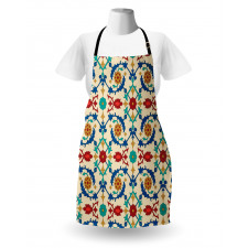 Baroque Floral Apron