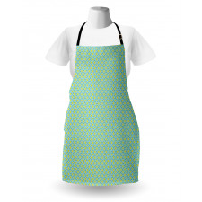 Yellow Floral Blossoms Leafy Apron