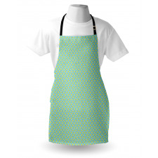 Yellow Floral Blossoms Leafy Apron