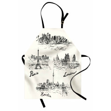 World's Famous Cities Apron