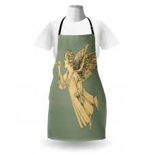 Flying Angel Art Apron