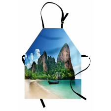 Thailand Rock Cliff Beach Apron