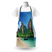 Thailand Rock Cliff Beach Apron