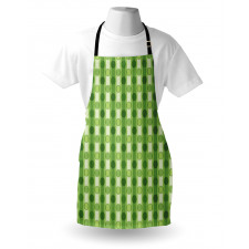 Polka Dots Striped Retro Apron