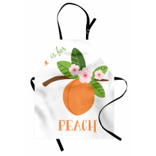 Learning P is for Peach Fruit Apron