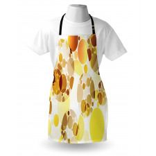 Graphic Polka Dots 50s Apron