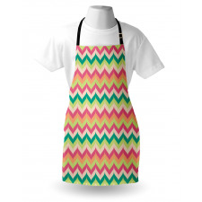 Sixties Funky Strokes Apron