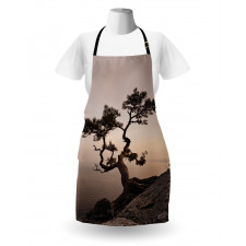 Lonely Juniper Tree Fall Apron