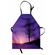 Sunset Nature Landscape Apron