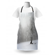 Winter Snowy Forest Cold Apron