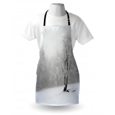 Winter Snowy Forest Cold Apron