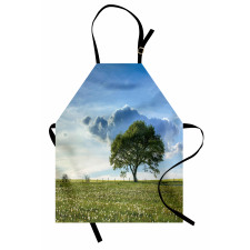 Tree on Field Summer Apron