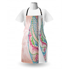 Seashells Ornate Vivid Apron