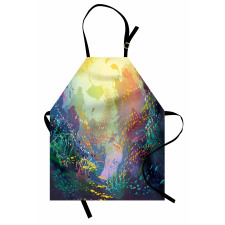 Coral Reef Aquarium Art Apron