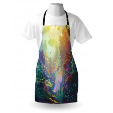 Coral Reef Aquarium Art Apron