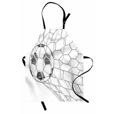 Soccer Ball in Net Apron