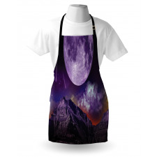 Moon and Asteroids Apron