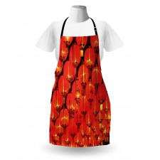 Chinese Lantern Festival Apron