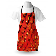 Chinese Lantern Festival Apron