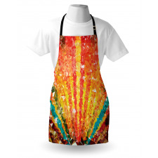 Rainbow with Diamonds Apron