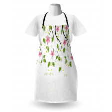 Branch with Flowers Apron