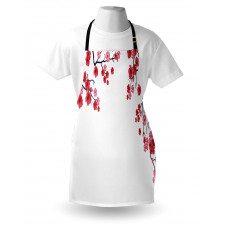 Sakura Branch Petal Apron